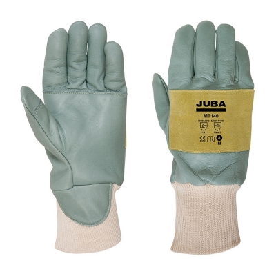 Luva Pele Hidrof. c Dorso Dyneema e fibras Sint.